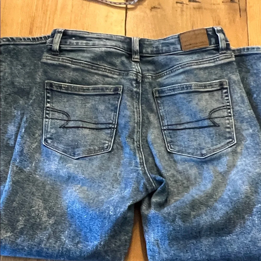 American Eagle Light Blue Stretch Denim Jeans - Picture 6 of 6